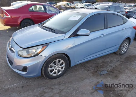 2014 Hyundai Accent Gls from USA, damaged, VIN KMHCT4AE6EU685297